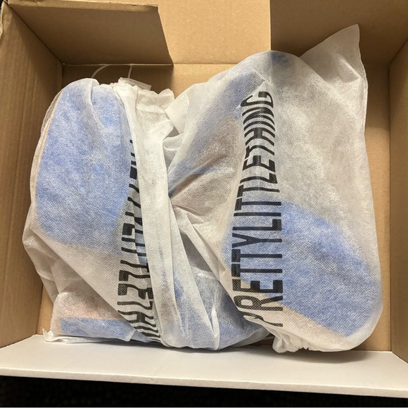 Bright Blue Satin Point Toe Platform High Heels - Picture 3 of 4